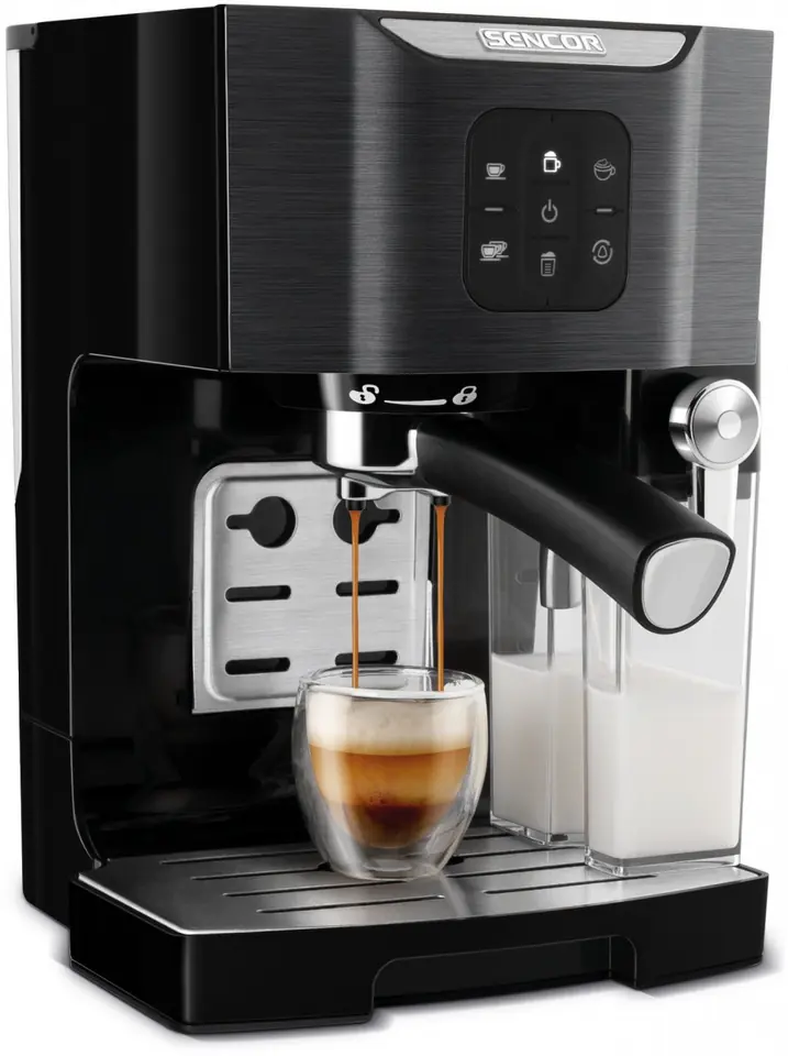 Semi-automatic espresso machine SES 4040BK Power 1450W, 20 bar at Wasserman.eu