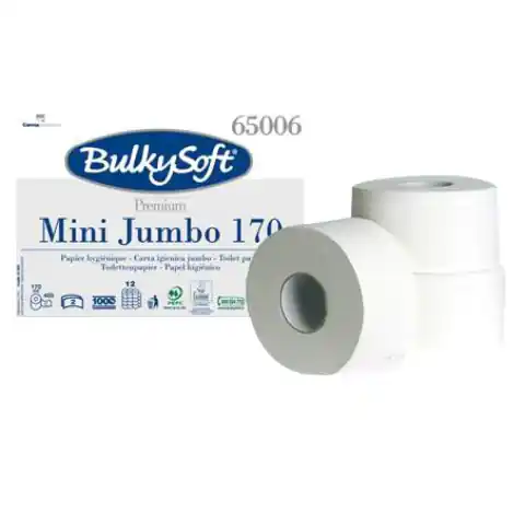 ⁨Bulkysoft- 24 m. 12 rolek Papier Toaletowy⁩ w sklepie Wasserman.eu