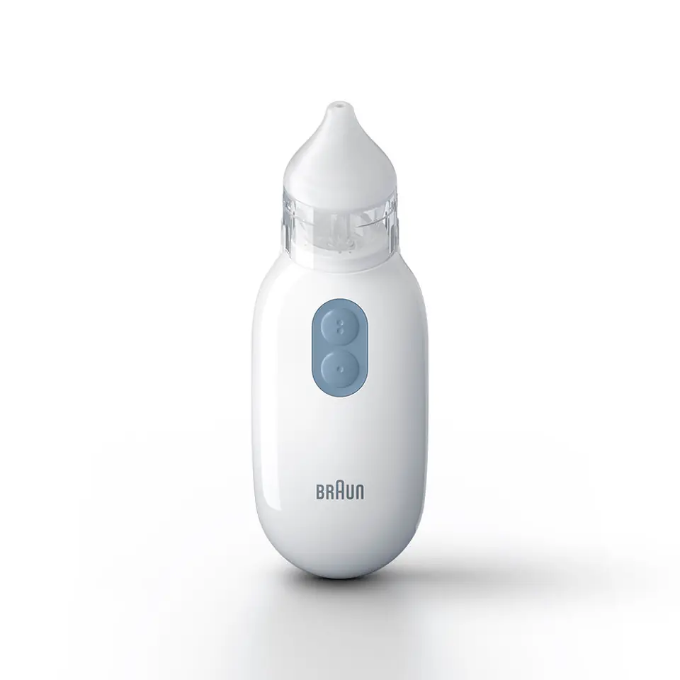 ⁨BRAUN BNA 100 Aspirator do nosa dla niemowląt od 0 m+, delikatne usuwanie kataru⁩ w sklepie Wasserman.eu