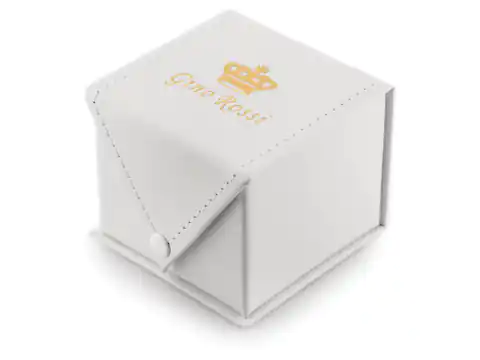 ⁨Prezentowe pudełko na zegarek - G. ROSSI eko 2 BIAŁE (kolor Biały)⁩ w sklepie Wasserman.eu