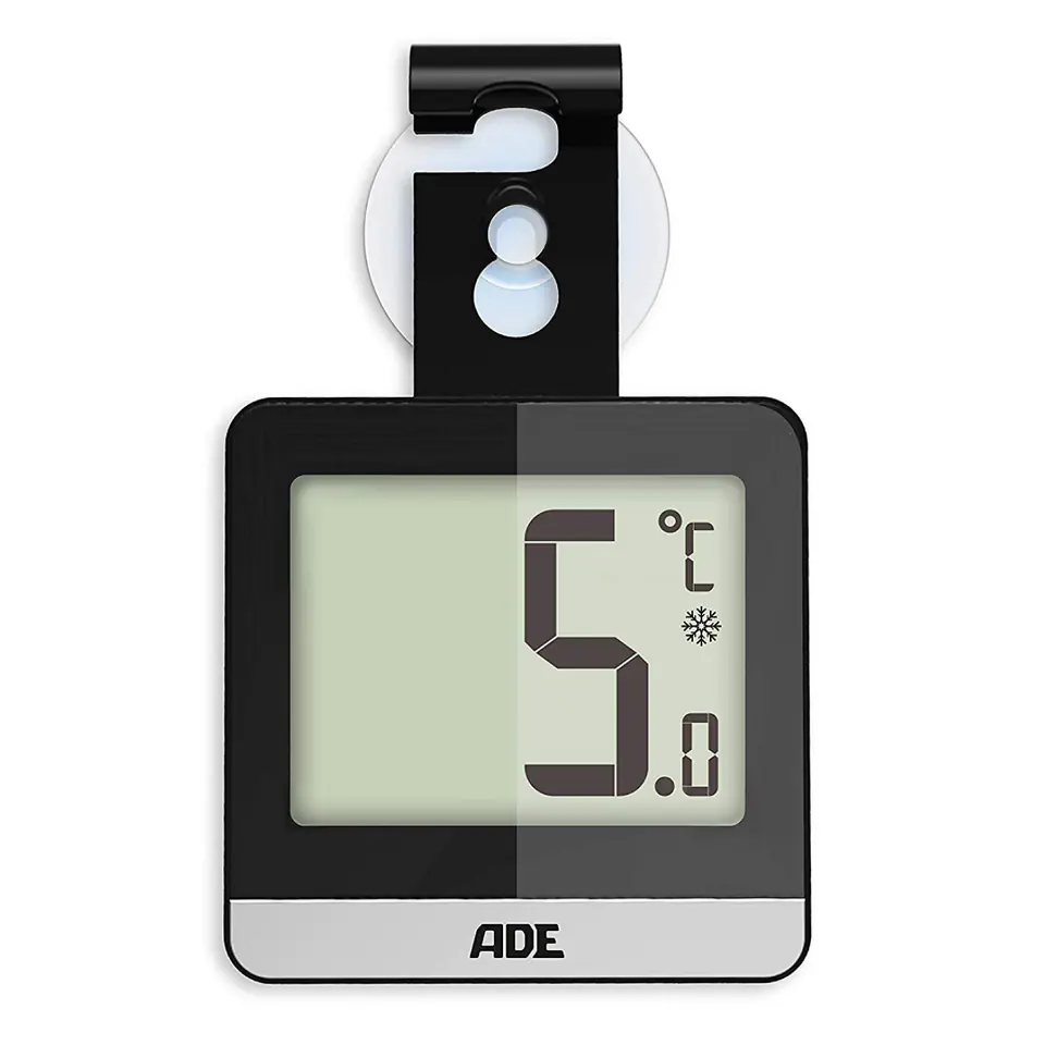 ADE WS1832 Termometr cyfrowy do lodówki i zamrażarki, LCD w sklepie Wasserman.eu
