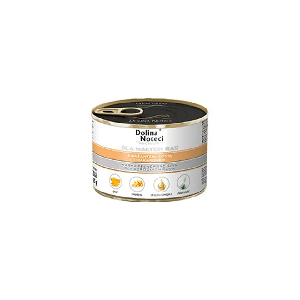 ⁨NOTEĆ VALLEY SMALL BREEDS WITH PHEASANT, PUMPKIN AND PASTA 185g⁩ at Wasserman.eu