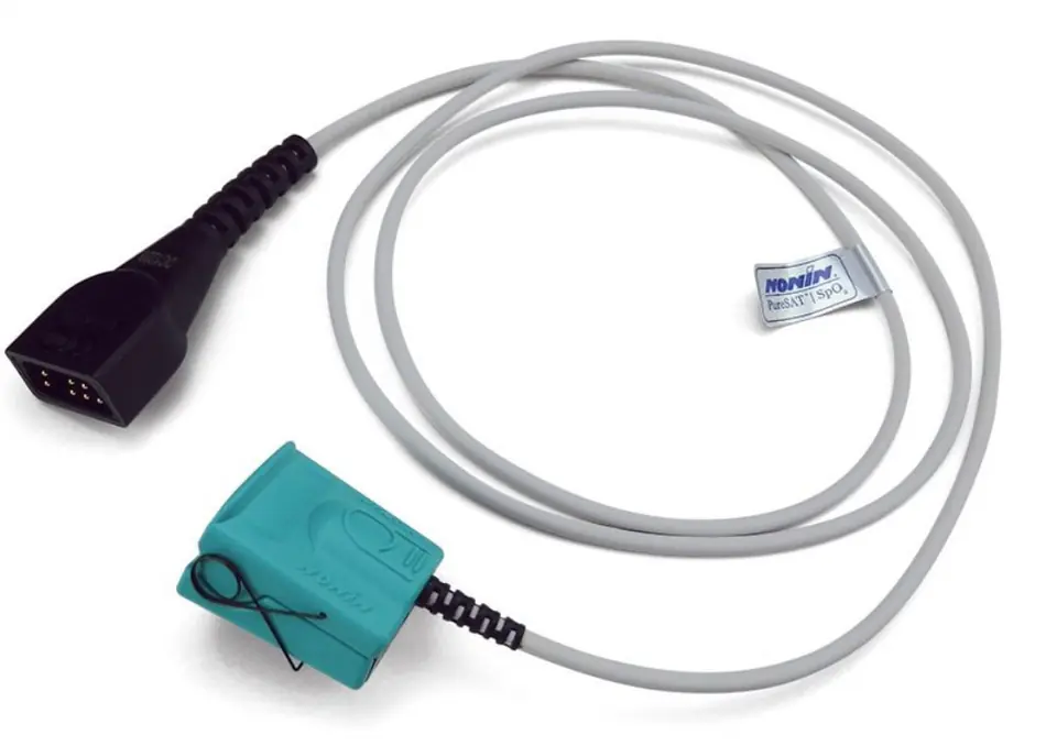 ⁨NONIN 8000AP 1 m Sensor pulsoksymetru pediatryczny, wielorazowy, z klipsem⁩ w sklepie Wasserman.eu