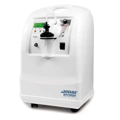 ⁨Koncentrator tlenu NOVAMA Respire Flow Aparat do tlenoterapi z wysoką czystością tlenu do 96%⁩ w sklepie Wasserman.eu