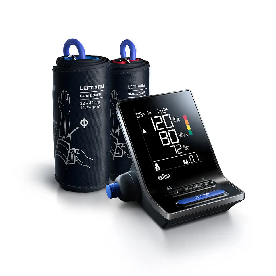⁨BRAUN EXACTFIT 5 CONNECT BUA6350 Ciśnieniomierz naramienny, bluetooth, duży wyświetlacz⁩ w sklepie Wasserman.eu
