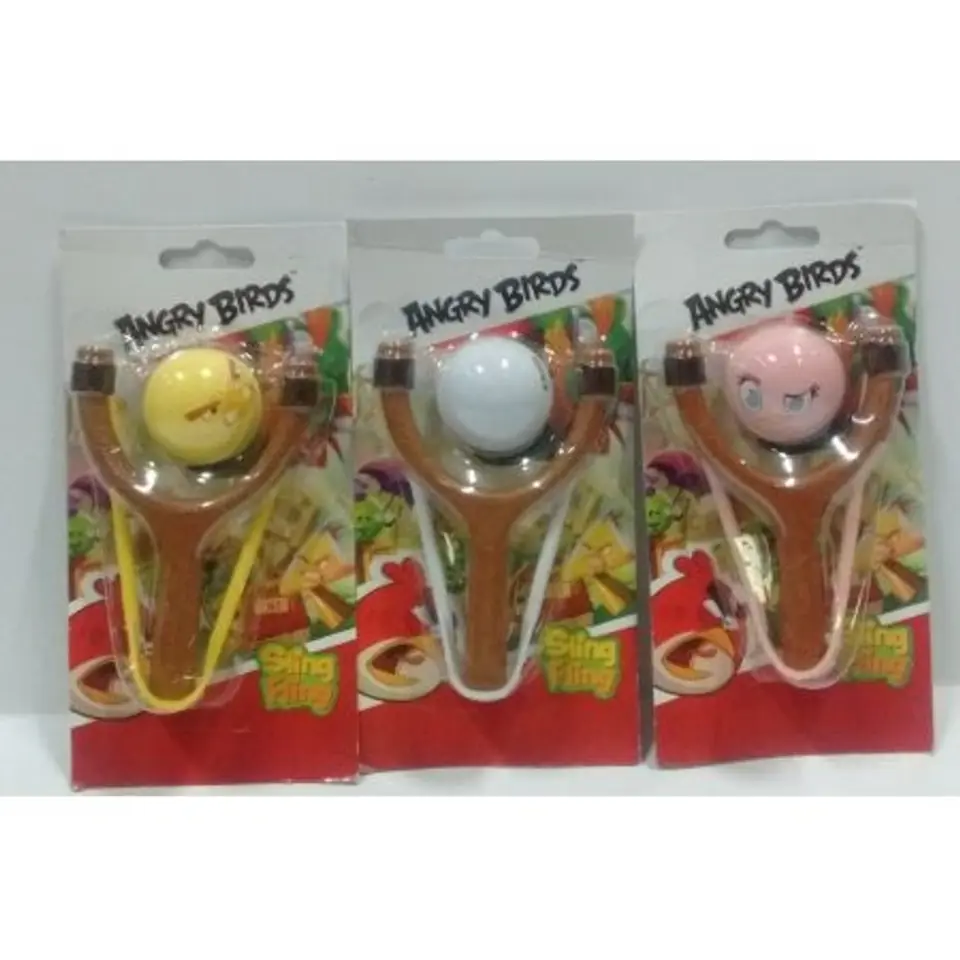 TM TOYS SLING FLING ANGRY BIRDS Proca dziecięca z piłką, 12 × 8 cm w sklepie Wasserman.eu