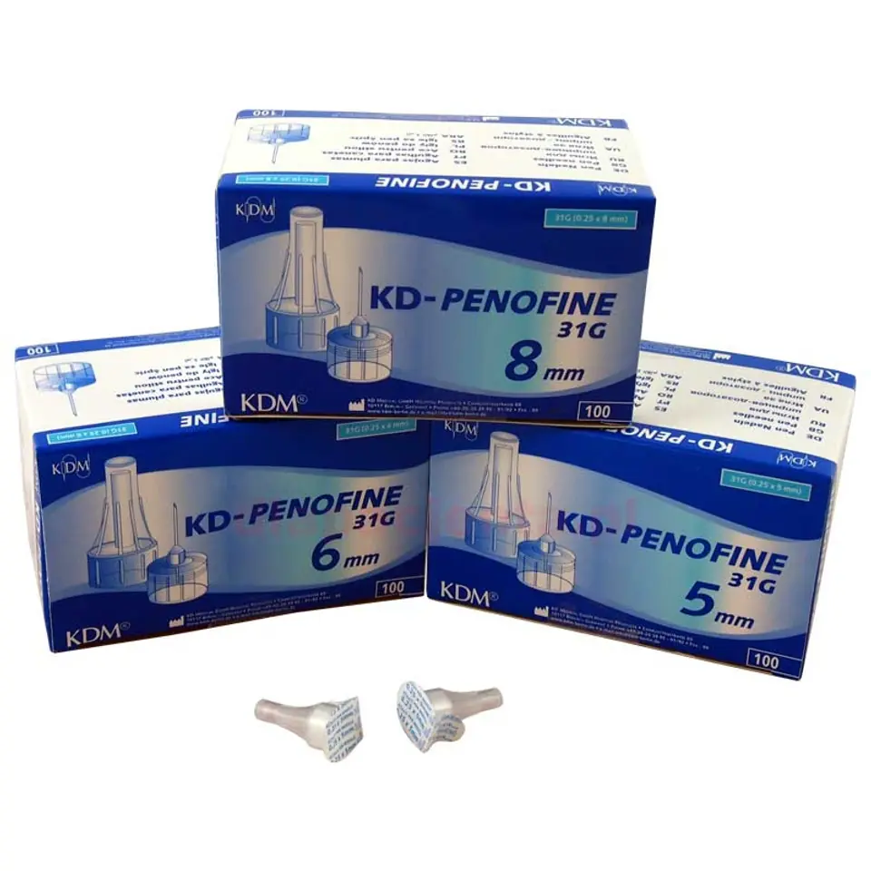 ⁨Penofine Igły do pen'a 0,25 x 6 (31 g) - opakowanie 100 sztuk⁩ w sklepie Wasserman.eu