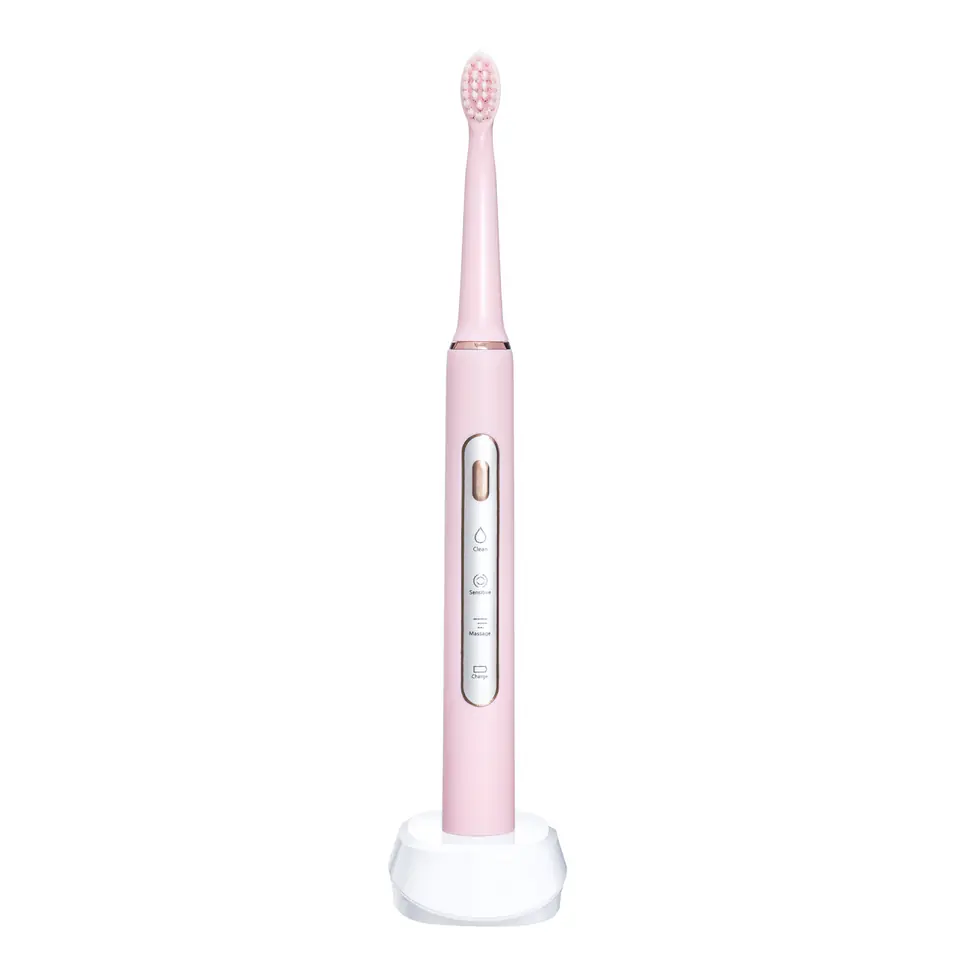 ⁨VITAMMY HARMONY PINK Szczoteczka soniczna do zębów slim, lekka i poręczna, 3 programy⁩ w sklepie Wasserman.eu
