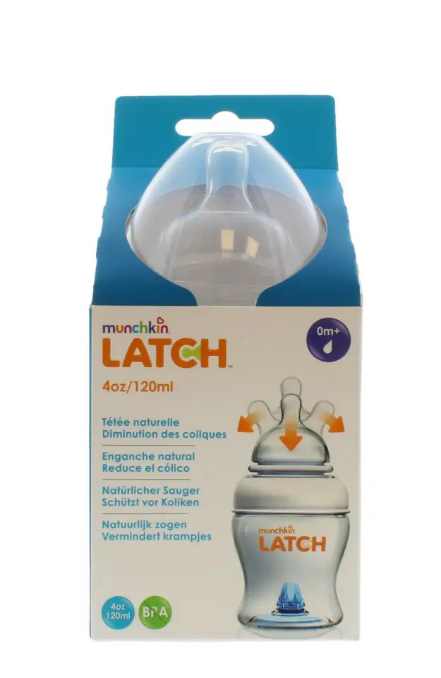 ⁨Munchkin Latch 0m + Butelka dla dzieci 120 ml⁩ w sklepie Wasserman.eu