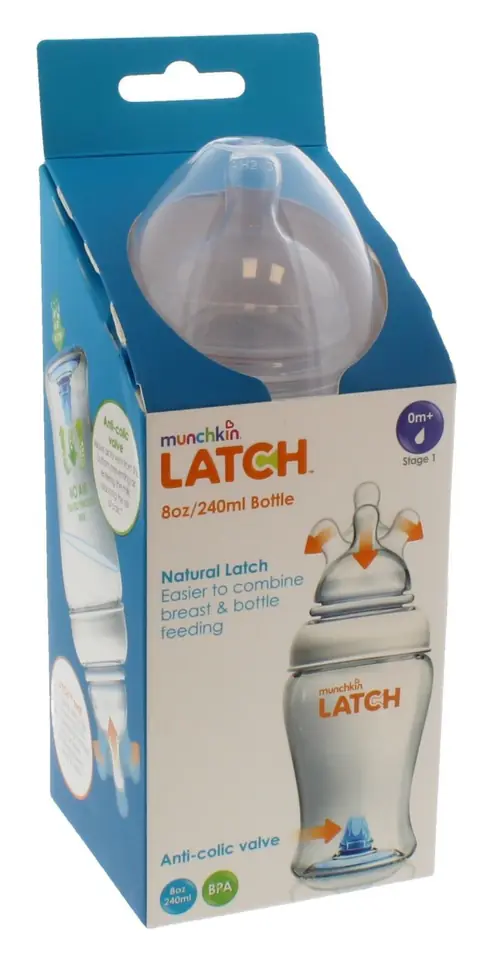 ⁨Munchkin Latch 0m+ Butelka dla dziecka 240 ml⁩ w sklepie Wasserman.eu