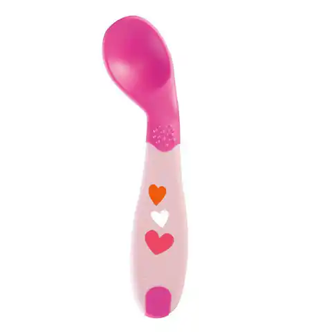⁨Chicco Baby's First Spoon 8m+ Pink⁩ at Wasserman.eu