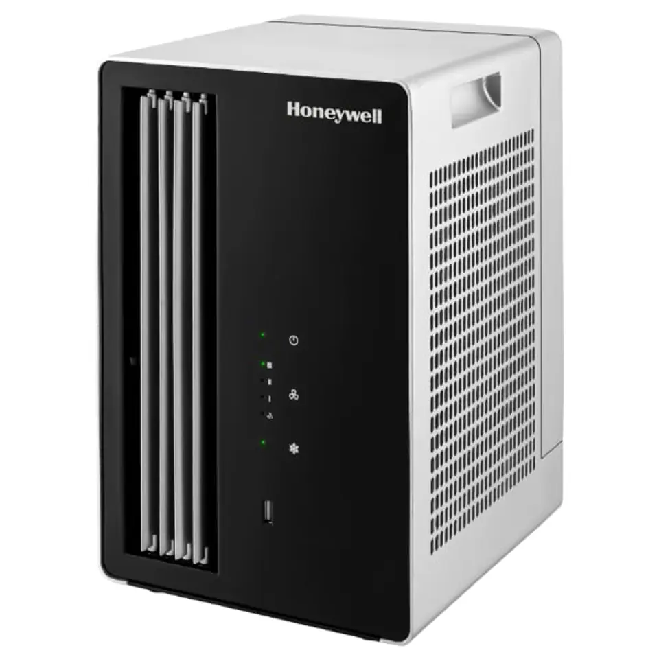 ⁨Honeywell Zeta DCS2AE White Klimator ewaporacyjny - schładzacz powietrza czarno biały⁩ w sklepie Wasserman.eu