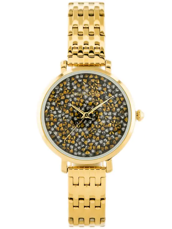 ZEGAREK DAMSKI JORDAN KERR - SS357 (zj926f) gold/graphite w sklepie Wasserman.eu