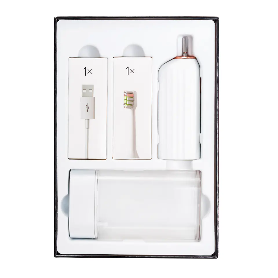 ⁨VITAMMY VIVO PINK Szczoteczka soniczna z etui, kompaktowa, USB-C⁩ w sklepie Wasserman.eu