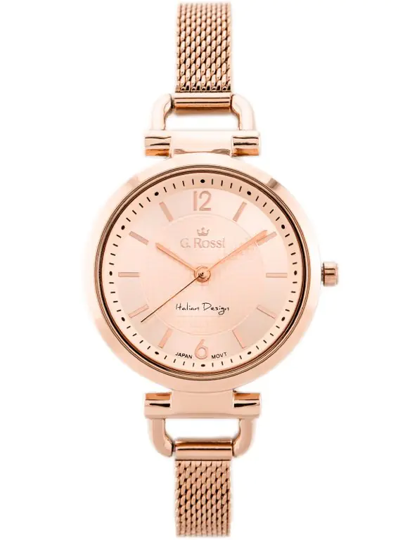 ⁨ZEGAREK G. ROSSI - LESTI - 3652B (zg772f) - rose gold + BOX⁩ w sklepie Wasserman.eu