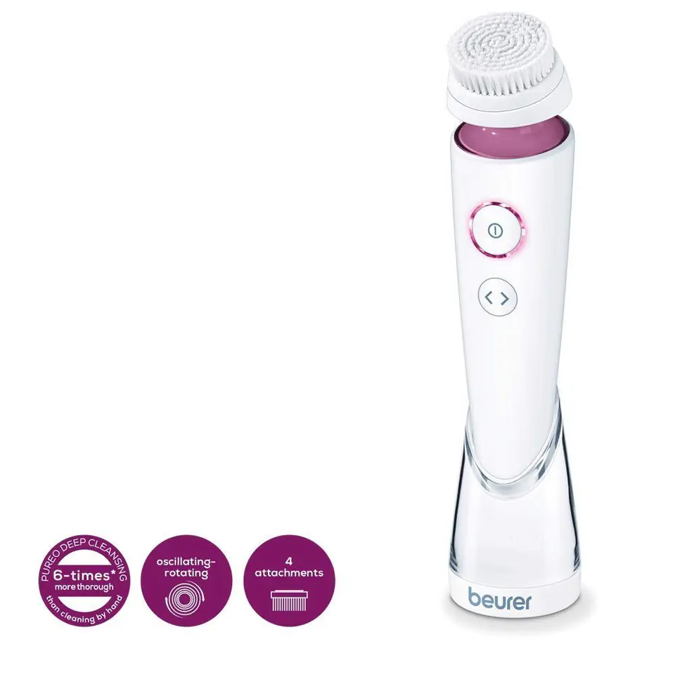 BEURER FC 95 PREMIUM Szczoteczka do czyszczenia twarzy w zestawie 4 końcówki w sklepie Wasserman.eu