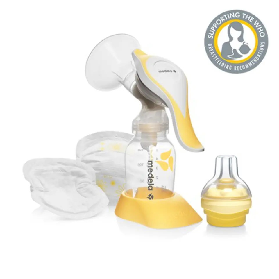 ⁨MEDELA HARMONY FLEX ZESTAW Laktator ręczny z zestawem podstawowych akcesoriów⁩ w sklepie Wasserman.eu