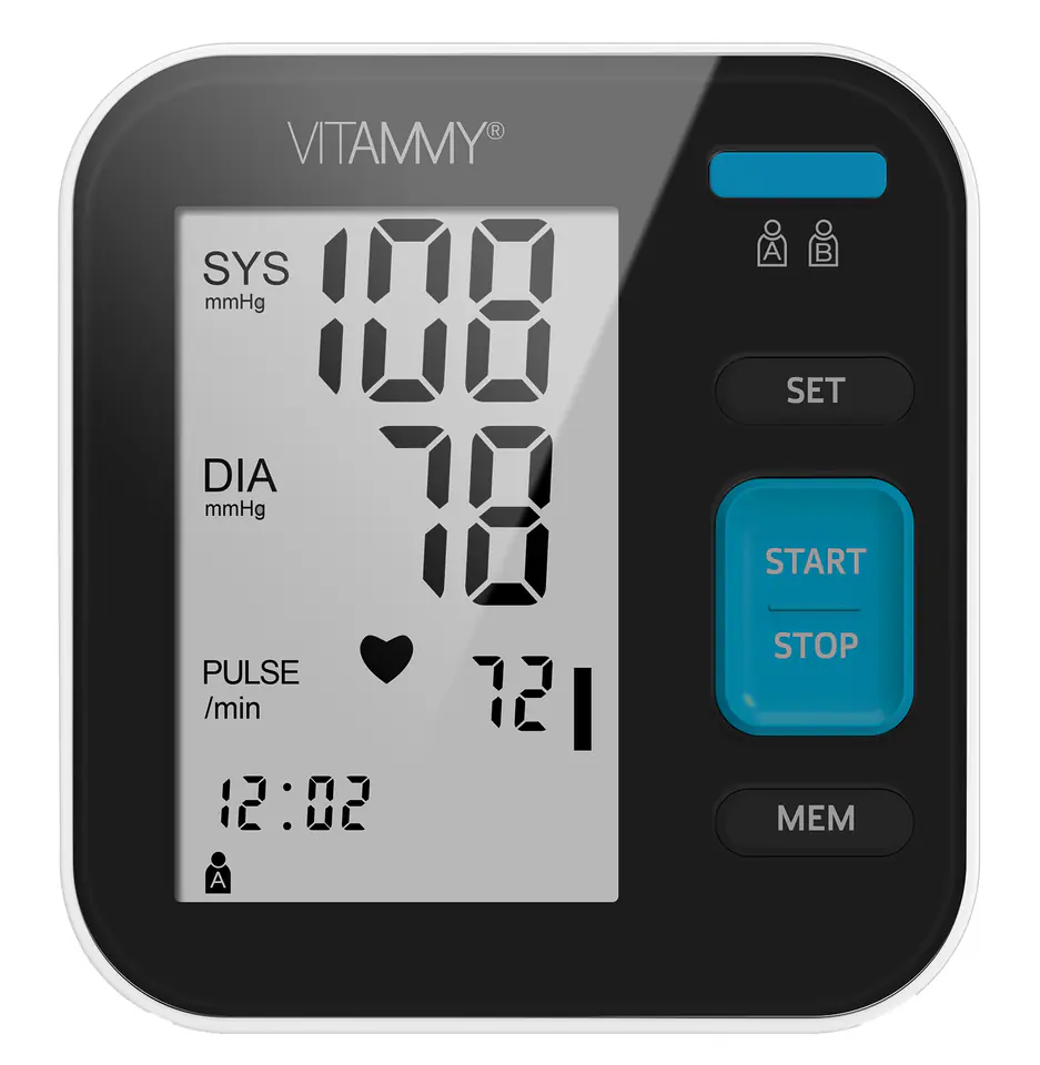 ⁨VITAMMY NEXT 5 BASIC + POWER MICRO Ciśnieniomierz z wykrywaniem arytmii, USB⁩ w sklepie Wasserman.eu
