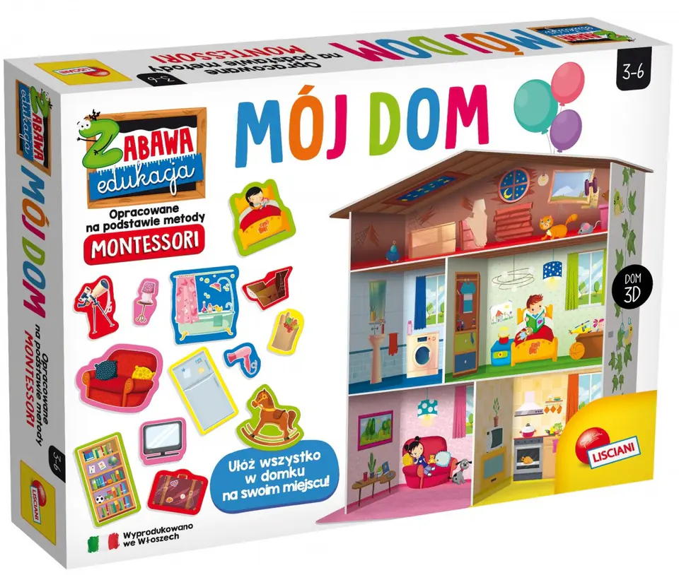 ⁨Educational game Montessori Maxi my house⁩ at Wasserman.eu