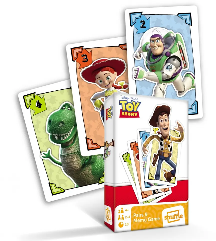 ⁨Cards Black Peter and Memo Toy Story 4⁩ at Wasserman.eu