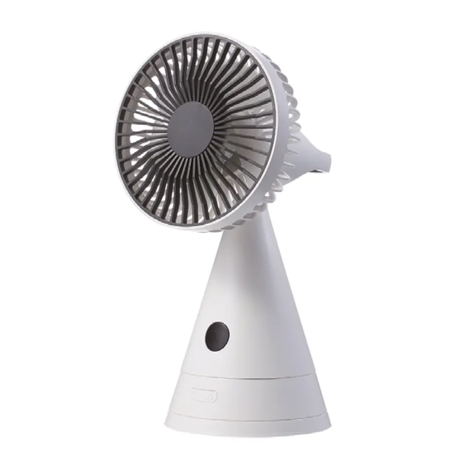 ⁨VITAMMY DREAM DESK FAN SZARY Mini wentylator biurkowy USB, 4000 mAh⁩ w sklepie Wasserman.eu
