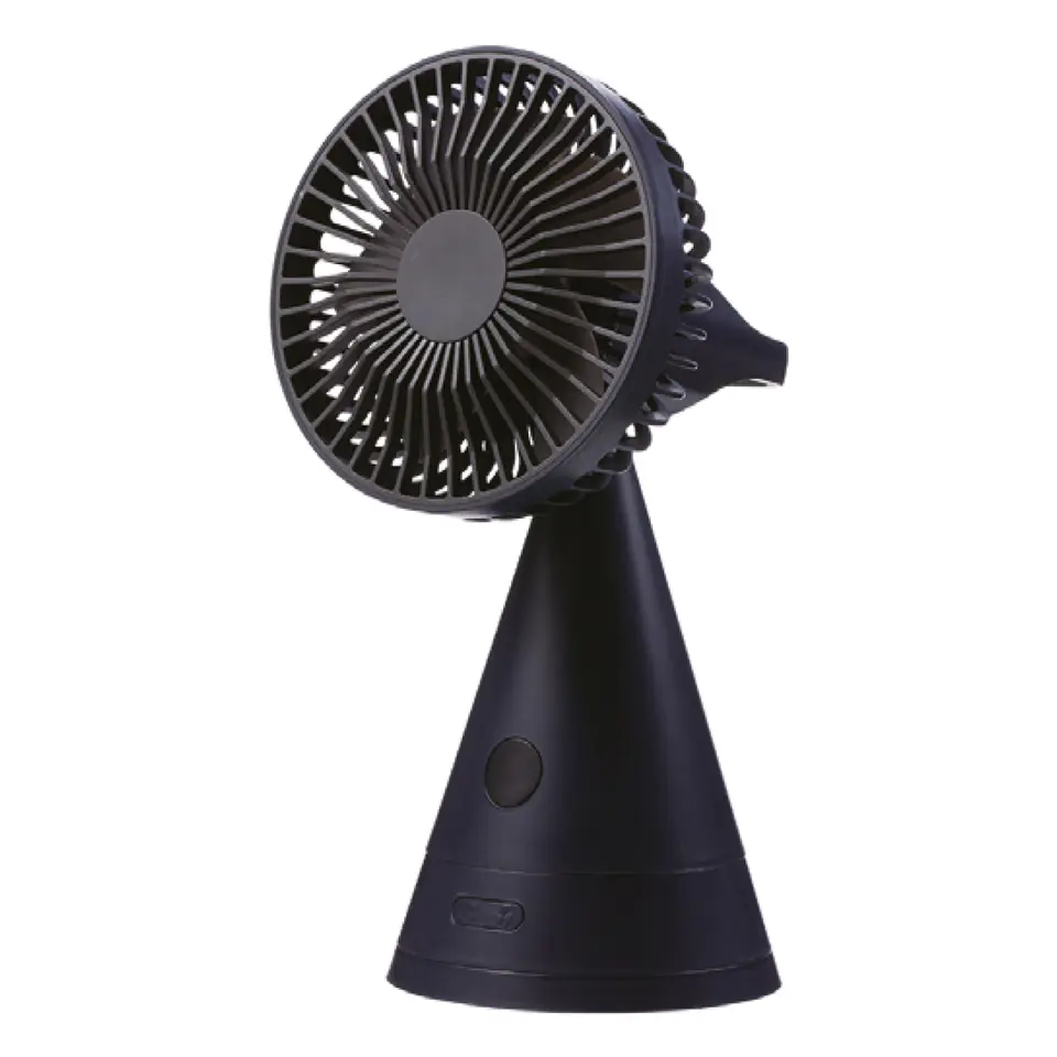 ⁨VITAMMY DREAM DESK FAN GRANATOWY Mini wentylator biurkowy USB, 4000 mAh⁩ w sklepie Wasserman.eu