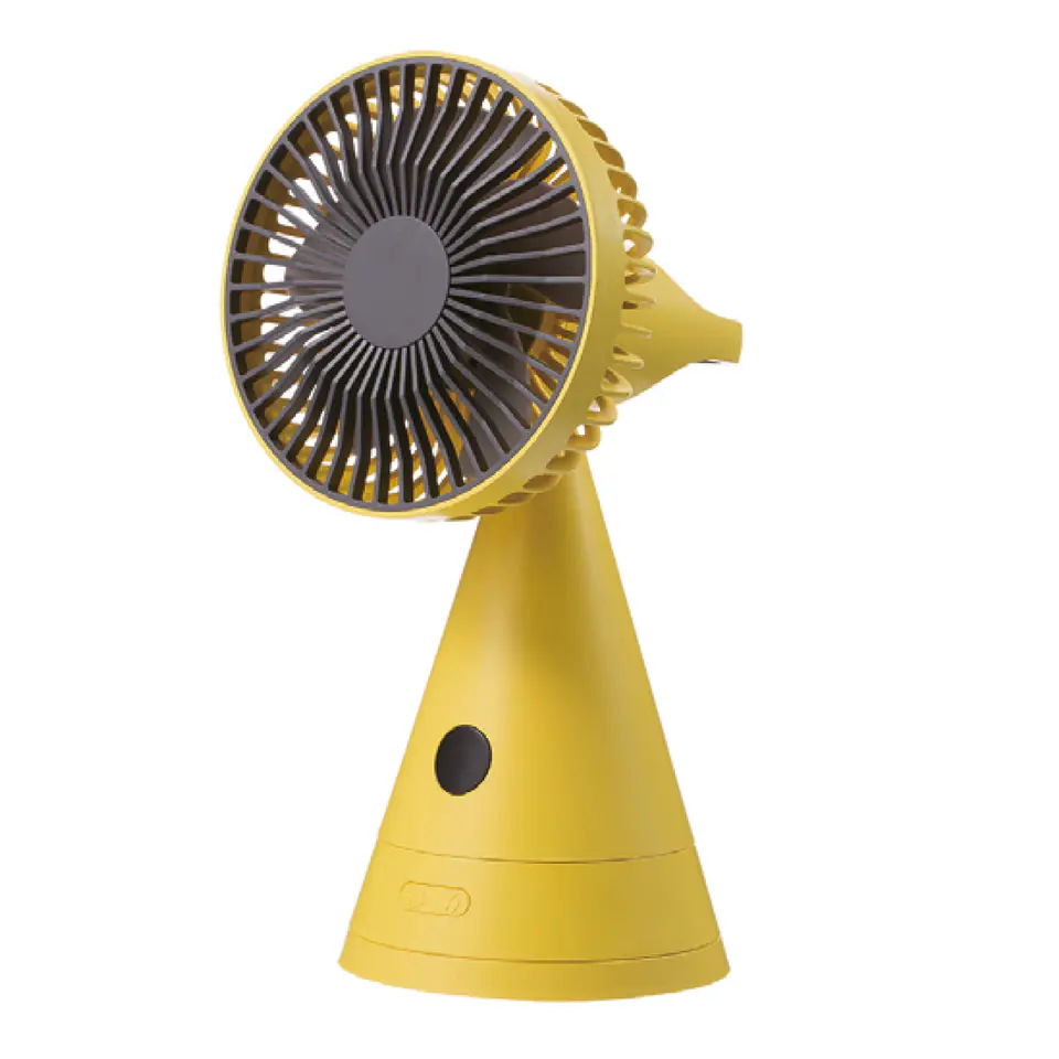⁨VITAMMY DREAM DESK FAN ŻÓŁTY Mini wentylator biurkowy USB, 4000 mAh⁩ w sklepie Wasserman.eu