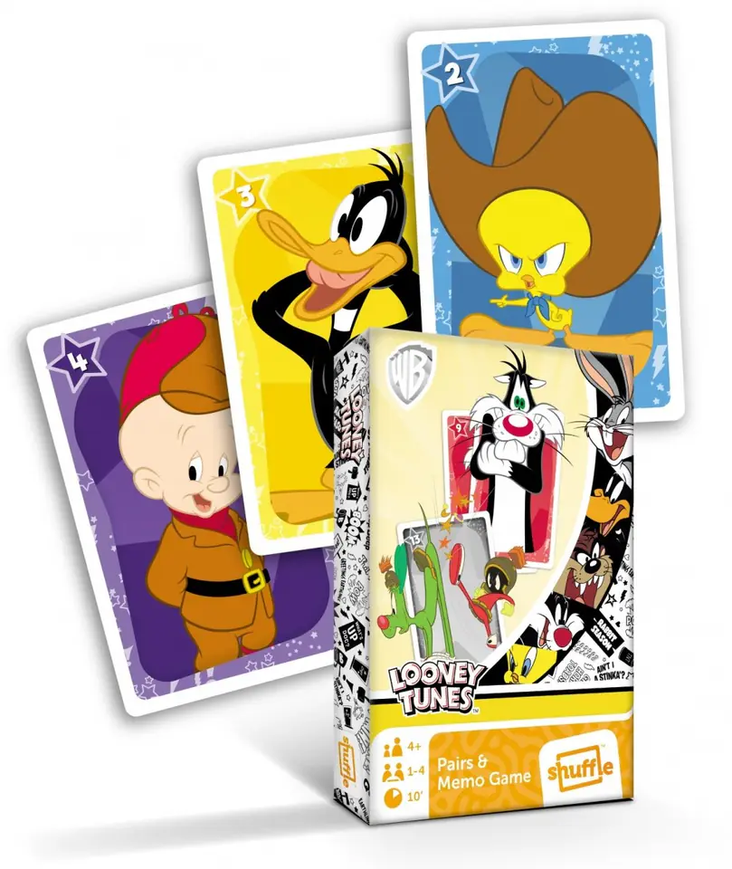 ⁨Cards Black Peter and Memo Looney Tunes⁩ at Wasserman.eu