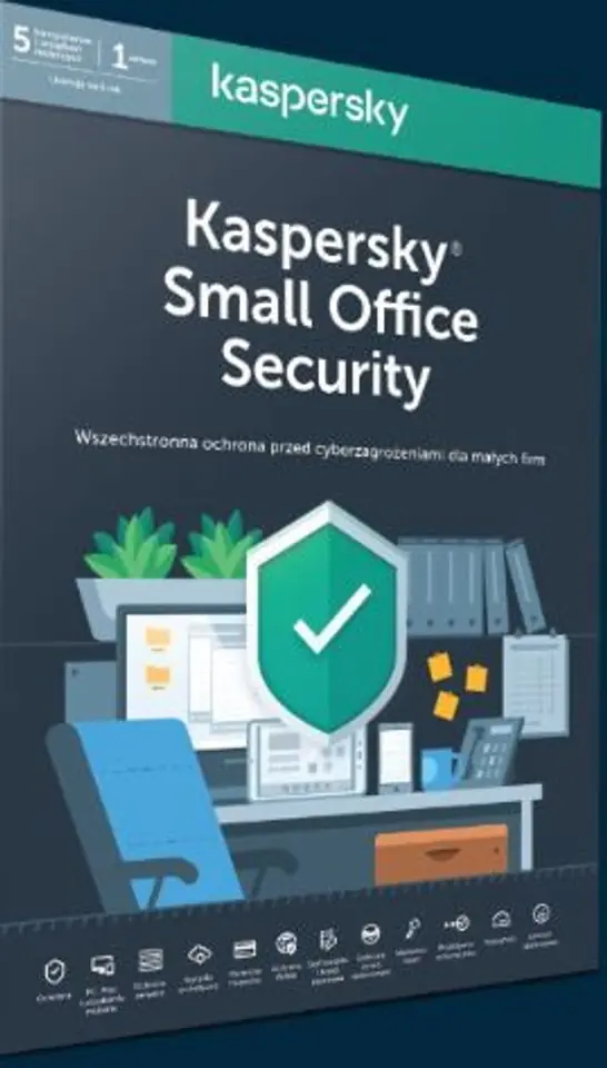*Kaspersky Small Office Security 5 stacji + 1 Serwer 1 rok w sklepie Wasserman.eu