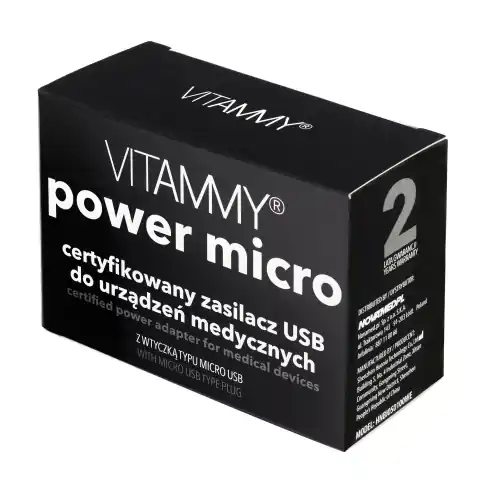⁨VITAMMY POWER micro NEXT Certyfikowany zasilacz VITAMMY POWER micro do ciśnieniomierzy NEXT 1, 5 oraz 9⁩ w sklepie Wasserman.eu