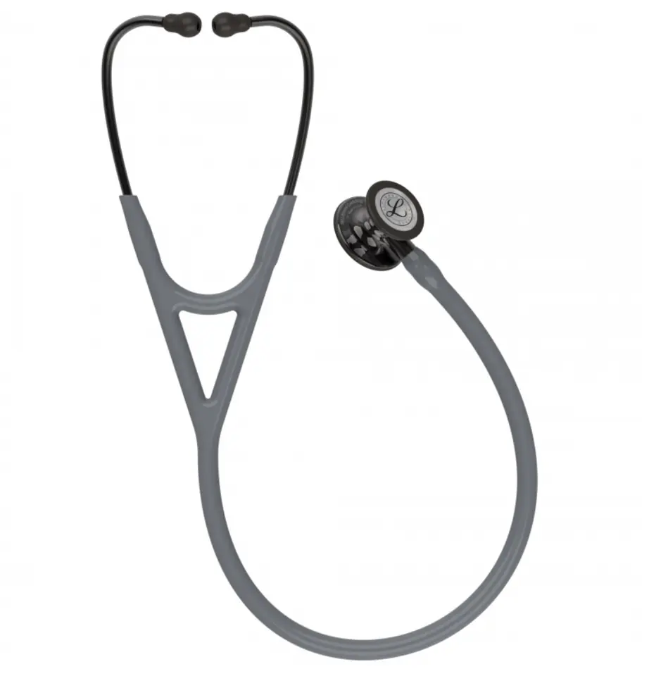 ⁨Stetoskop Littmann Cardiology IV 6238 Stetoskop kardiologiczny High Polish Smoke-Finish, przew.szary,trzon smoke,lira smoke⁩ w sklepie Wasserman.eu