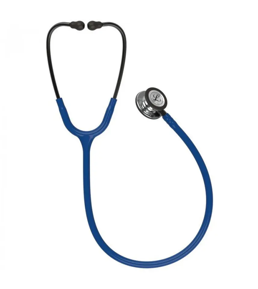 ⁨Stetoskop Littmann Classic III 5863 Stetoskop internistyczny MIRROR FINISH, granatowy⁩ w sklepie Wasserman.eu