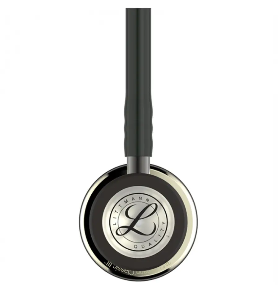 ⁨LITTMANN CLASSIC III 5861 CHAMPAGNE-FINISH BLACK Stetoskop internistyczny⁩ w sklepie Wasserman.eu