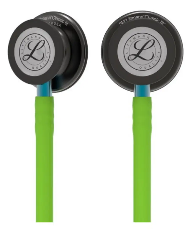 ⁨LITTMANN CLASSIC III 5875 SMOKE LIME BLUE Stetoskop internistyczny⁩ w sklepie Wasserman.eu