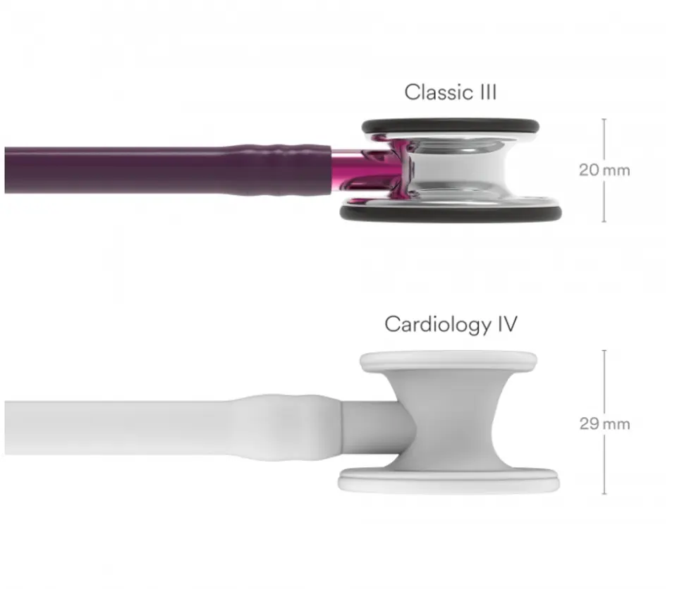 ⁨LITTMANN CLASSIC III 5960 MIRROR-FINISH PLUM PINK Stetoskop internistyczny⁩ w sklepie Wasserman.eu