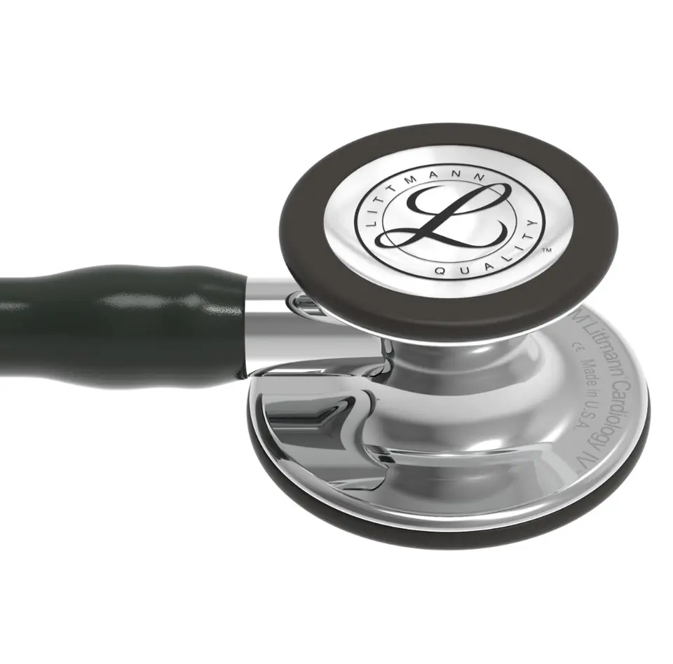 ⁨LITTMANN CARDIOLOGY IV 6177 MIRROR-FINISH BLACK Stetoskop kardiologiczny⁩ w sklepie Wasserman.eu
