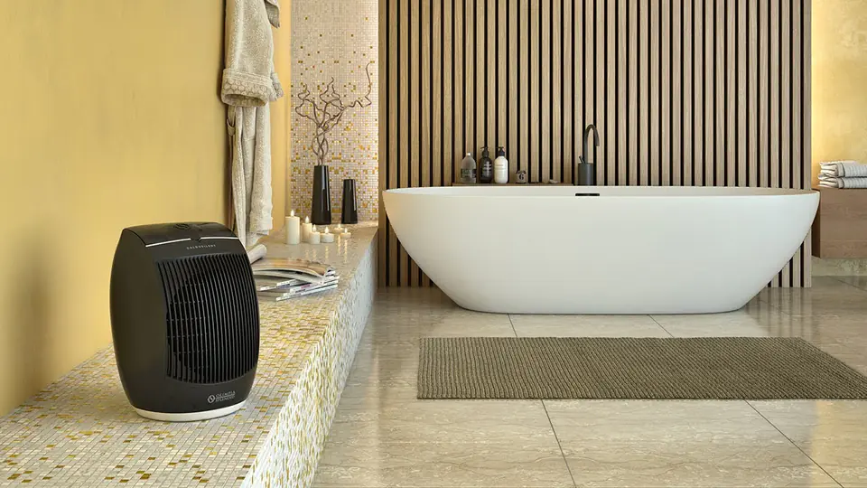 ⁨OLIMPIA SPLENDID CALDOSILENT Termowentylator, cichy 2400 W, oscylacja, timer 24h⁩ w sklepie Wasserman.eu