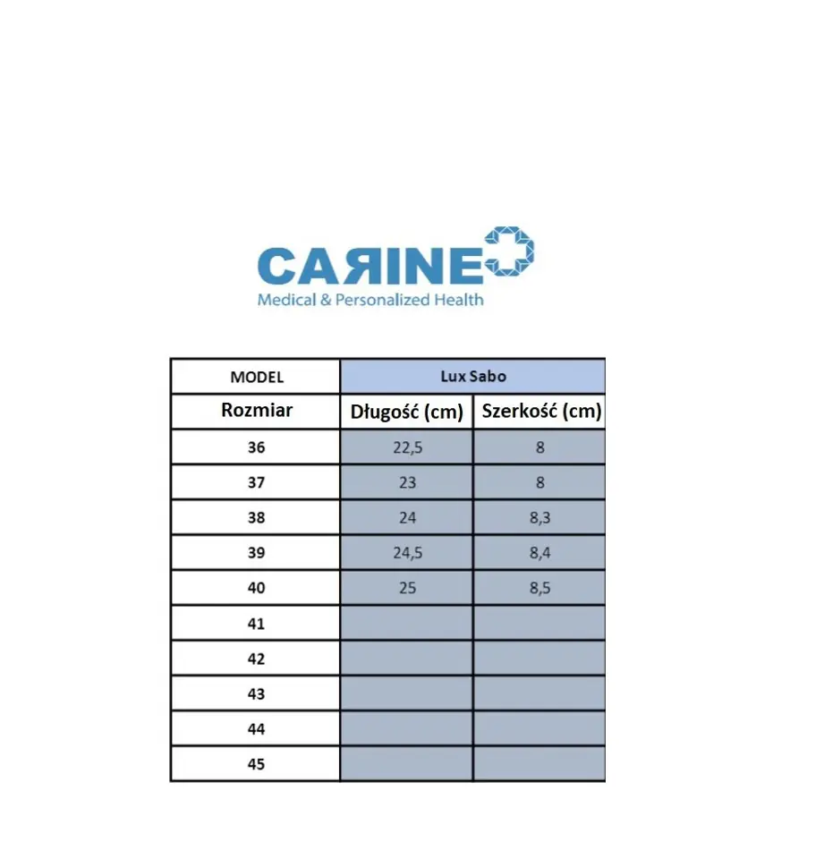 ⁨CARINE LUX SABO ROZM. 36 Trepy dla medyków, chodaki perforacja, sowa/błękit, 053⁩ w sklepie Wasserman.eu