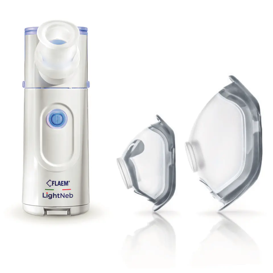 ⁨FLAEM LIGHTNEB NEW MESH Inhalator membranowy przenośny, nowej generacji, cichy⁩ w sklepie Wasserman.eu