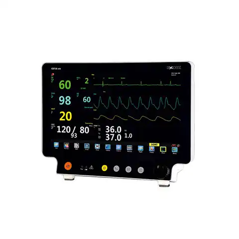 ⁨Kardiomonitor CETUS X15 z EKG i ekranem dotykowym Kardiomonitor CETUS X15 z EKG i ekranem dotykowym⁩ w sklepie Wasserman.eu