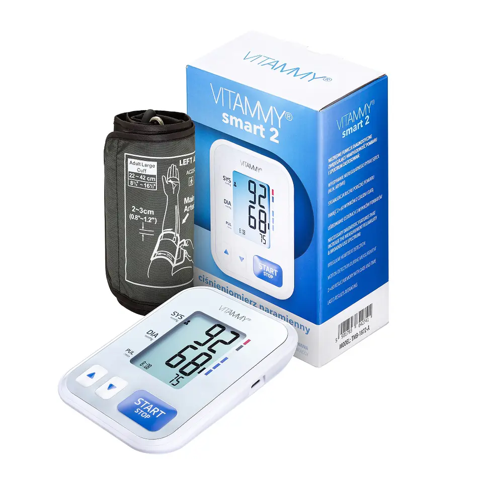⁨VITAMMY SMART 2 + POWER MICRO Zestaw prezentowy – ciśnieniomierz naramienny⁩ w sklepie Wasserman.eu