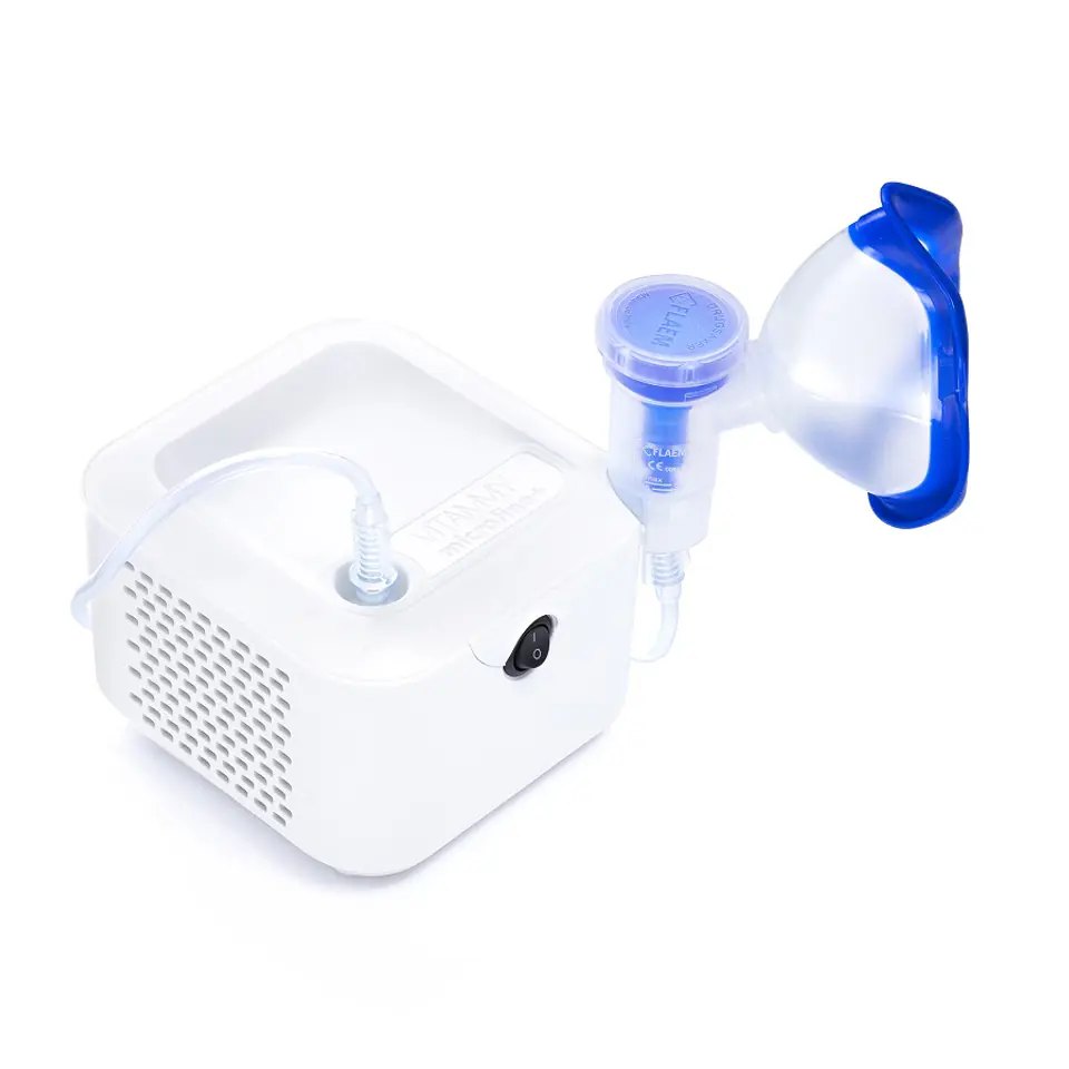 ⁨VITAMMY MICROFINE+ BY FLAEM Inhalator kompresorowy, skuteczny i trwały⁩ w sklepie Wasserman.eu