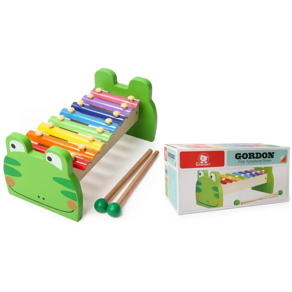 Wooden Cymbals Frog TOP BRIGHT at Wasserman.eu
