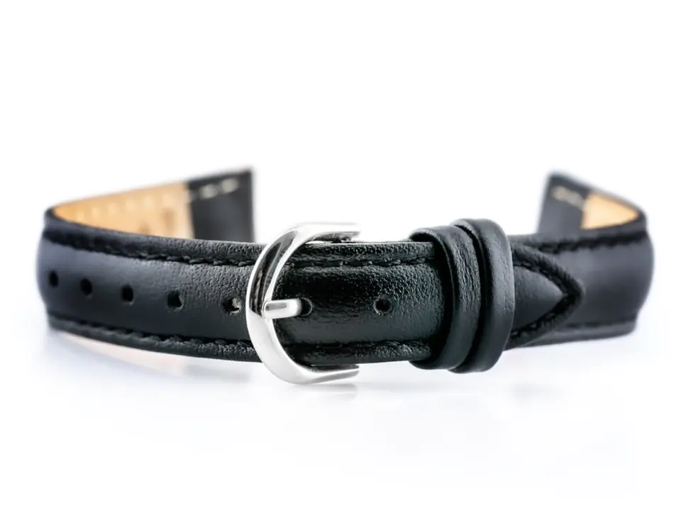 ⁨Pasek skórzany do zegarka BISSET BS-202 - 12mm⁩ w sklepie Wasserman.eu