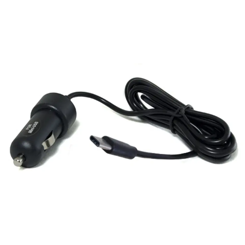Car Charger Type C 2A 1.5m black at Wasserman.eu