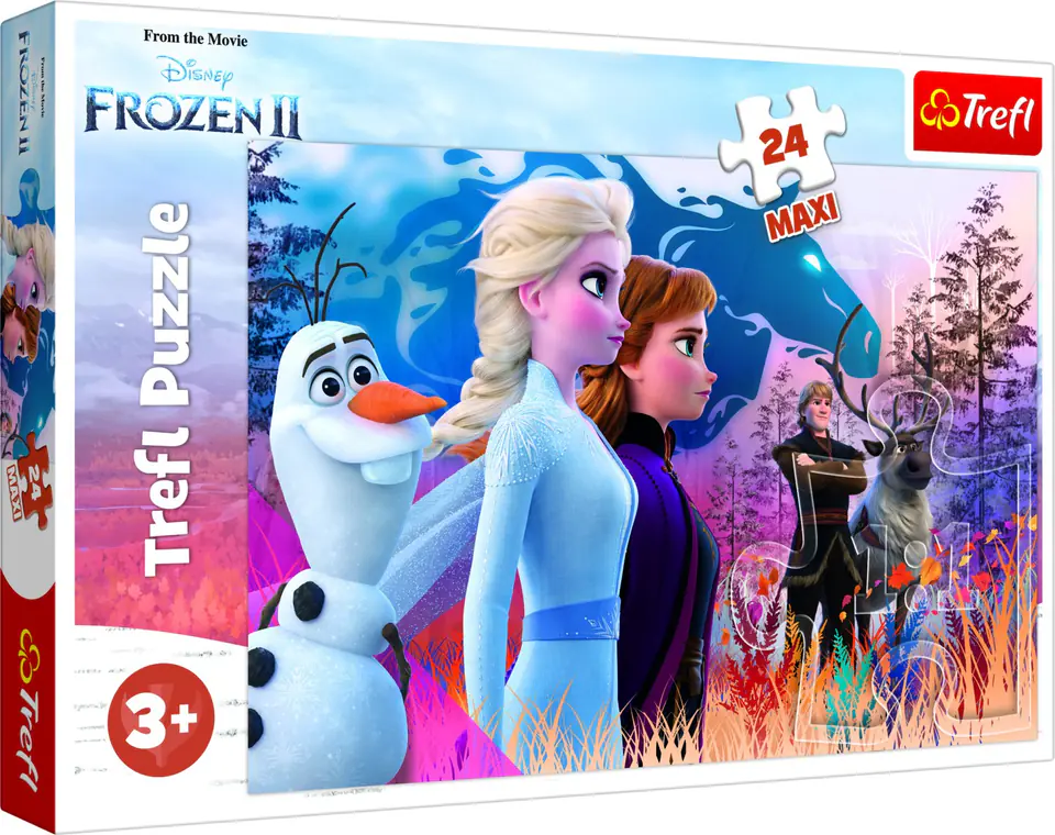 ⁨Puzzles 24 elements MAXI Frozen 2 Magic travel⁩ at Wasserman.eu