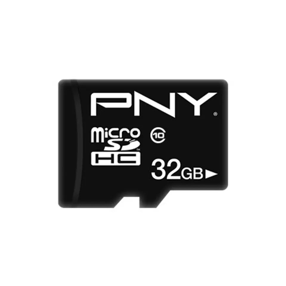 MicroSDHC 32GB memory card P-SDU32G10PPL-GE at Wasserman.eu