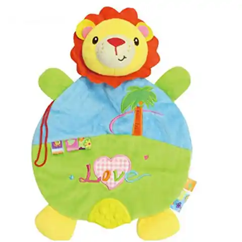 ⁨Cuddly toy reassuring Lion⁩ at Wasserman.eu