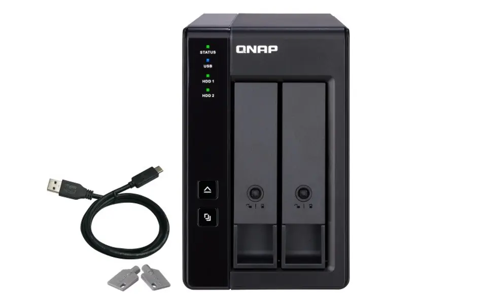 2-wnękowa obudowa rozszerzająca RAID TR-002 z USB3.1 Gen.2 w sklepie Wasserman.eu