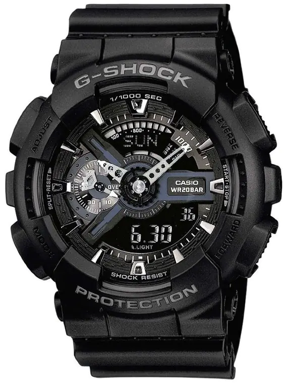 ⁨ZEGAREK MĘSKI CASIO G-SHOCK GA-110-1BER (zd136b)⁩ w sklepie Wasserman.eu